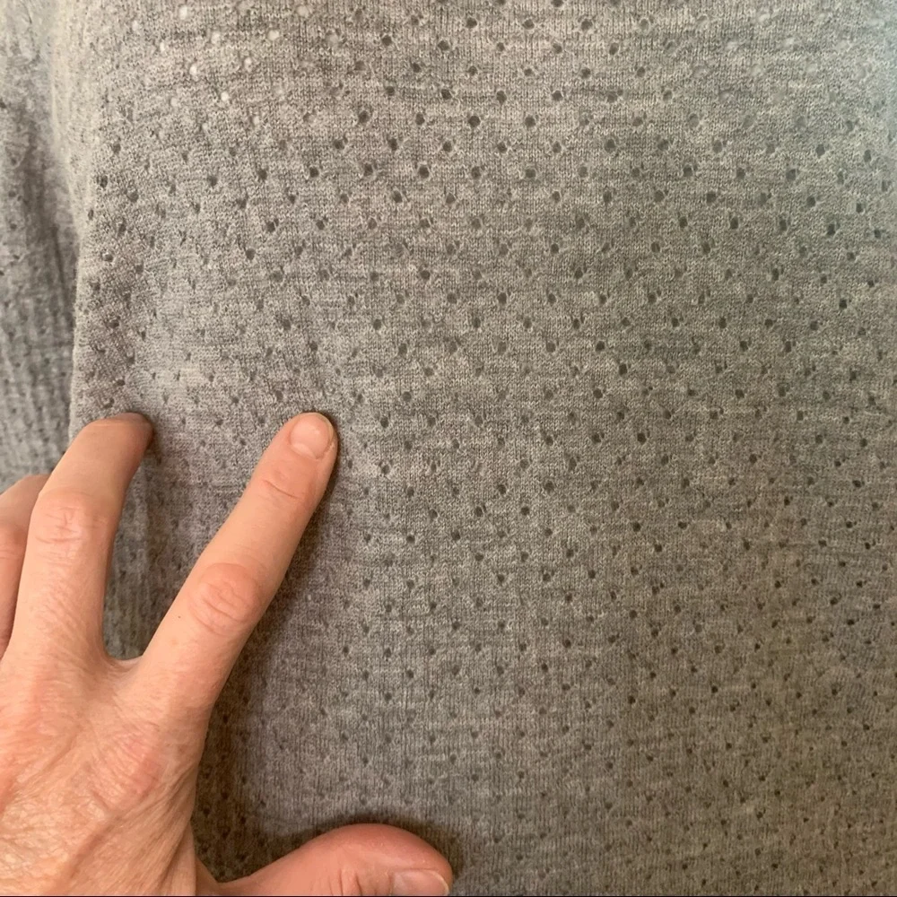 A.P.C. Paris Merino Wool Crewneck Grey Sweater - Picture 11 of 14
